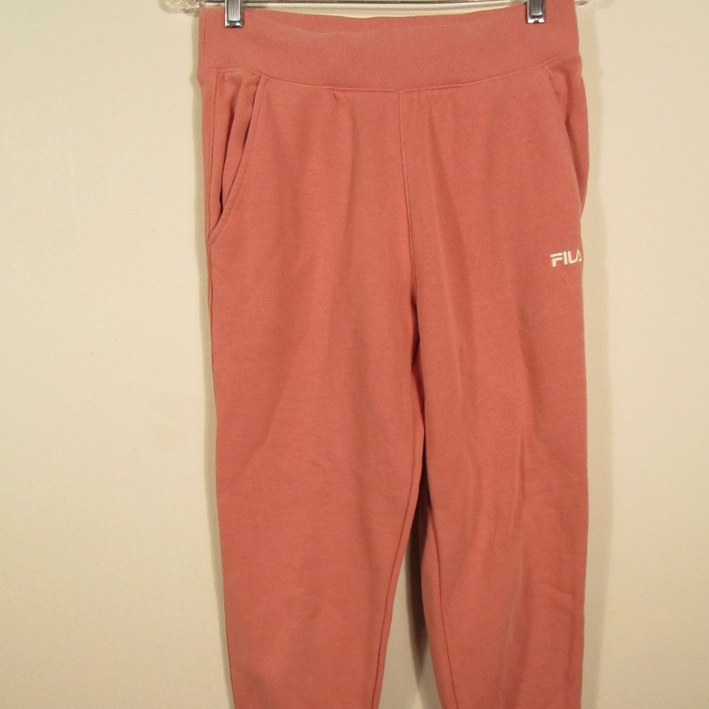 Fila Soft Sweatpants Pink color